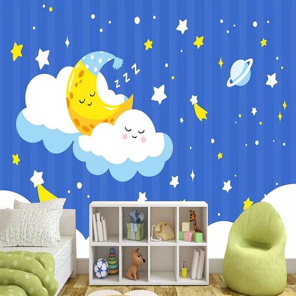 custom large mural 3d wallpaper cartoon fantasy child baby sleeping moon cloud bedroom mural tv back wall decor deep 5d embossed
custom large mural 3d wallpaper cartoon fantasy child baby sleeping moon cloud bedroom mural tv back wall decor deep 5d embossed