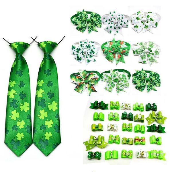 30 pcs cat pet dog bow tie necktie st patrick's day green cat dog hair bows bow tie pet supplier accessories
30 pcs cat pet dog bow tie necktie st patrick's day green cat dog hair bows bow tie pet supplier accessories