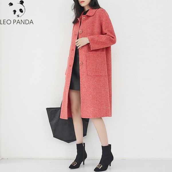 2019 long 100% wool coat casual korean spring autumn jacket women clothes elegant female woolen coats outerwear, Black
2019 long 100% wool coat casual korean spring autumn jacket women clothes elegant female woolen coats outerwear, Black