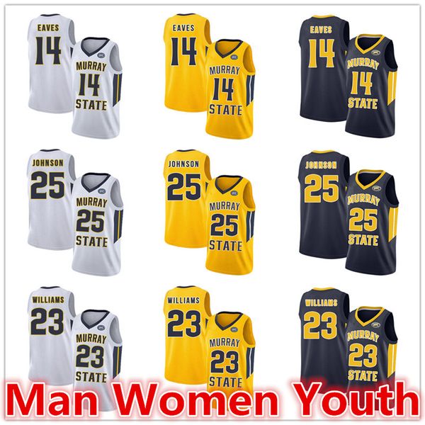 customize ncaa murray state racers basketball jerseys jaiveon eaves 14 jalen johnson 25 kj williams 23 jersey any name s-5xl, Black
customize ncaa murray state racers basketball jerseys jaiveon eaves 14 jalen johnson 25 kj williams 23 jersey any name s-5xl, Black