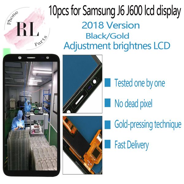 10pcs brightness adjustment for samsung galaxy j6 2018 j600 lcd display touch screen digitizer assembly tft ing
10pcs brightness adjustment for samsung galaxy j6 2018 j600 lcd display touch screen digitizer assembly tft ing