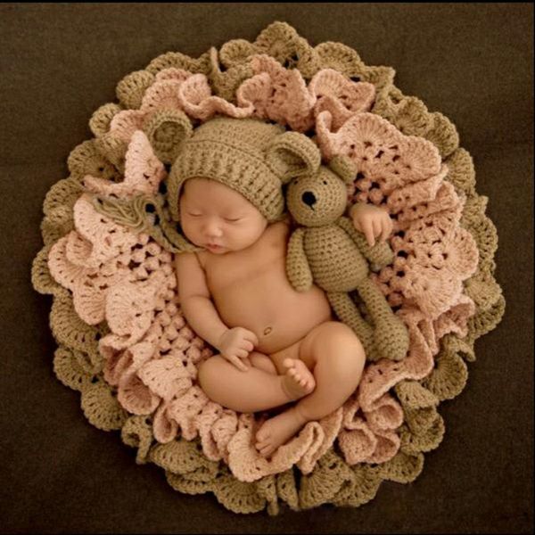 baby pgraphy blanket crochet blanket hat bear dolls knitted rabbit hats toy baby p props newborn fotografia accessories, Yellow
baby pgraphy blanket crochet blanket hat bear dolls knitted rabbit hats toy baby p props newborn fotografia accessories, Yellow