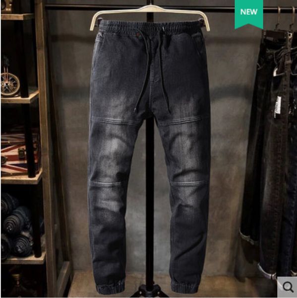 black jeans male easy han edition tide japanese show thin little restoring ancient ways the plus-size fertilizer beam foot haroun pants, Blue
black jeans male easy han edition tide japanese show thin little restoring ancient ways the plus-size fertilizer beam foot haroun pants, Blue