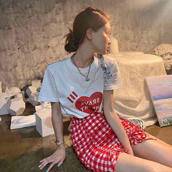 brave capture long-lost love short sleeve loose round collar all-match brave heart capture long-lost heart love short sleeve loose round, White
brave capture long-lost love short sleeve loose round collar all-match brave heart capture long-lost heart love short sleeve loose round, White