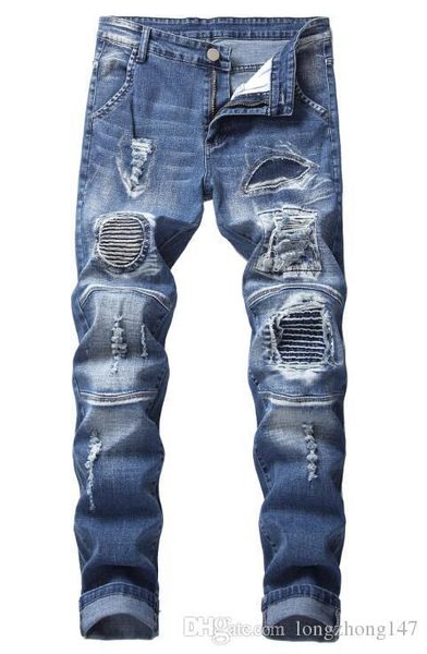 man's casual elasticity jeans nostalgic jeans men fashion vintage motorcycle pants mens straight leg jeans trousers cowboy motorcycle p, Blue
man's casual elasticity jeans nostalgic jeans men fashion vintage motorcycle pants mens straight leg jeans trousers cowboy motorcycle p, Blue
