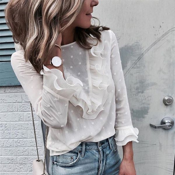 woman ruffle blouse boho womens beach ruffle polka dot and blouses elegant female party ruffled blusas femininas elegante, White
woman ruffle blouse boho womens beach ruffle polka dot and blouses elegant female party ruffled blusas femininas elegante, White