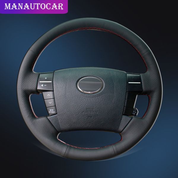 auto braid on the steering wheel cover for old mark x reiz hand stitched interior car braiding wheel covers car-styling
auto braid on the steering wheel cover for old mark x reiz hand stitched interior car braiding wheel covers car-styling