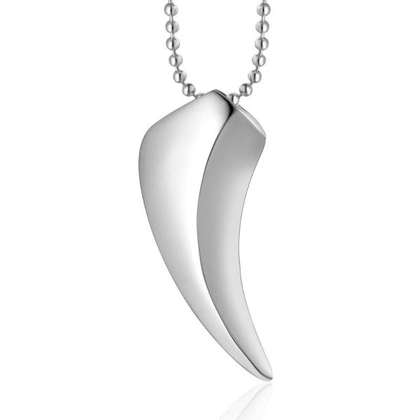 hemiston stainless steel wolftooth necklace 2020 brand link chain fashion jewelry style bijoux gift for women men, Silver
hemiston stainless steel wolftooth necklace 2020 brand link chain fashion jewelry style bijoux gift for women men, Silver