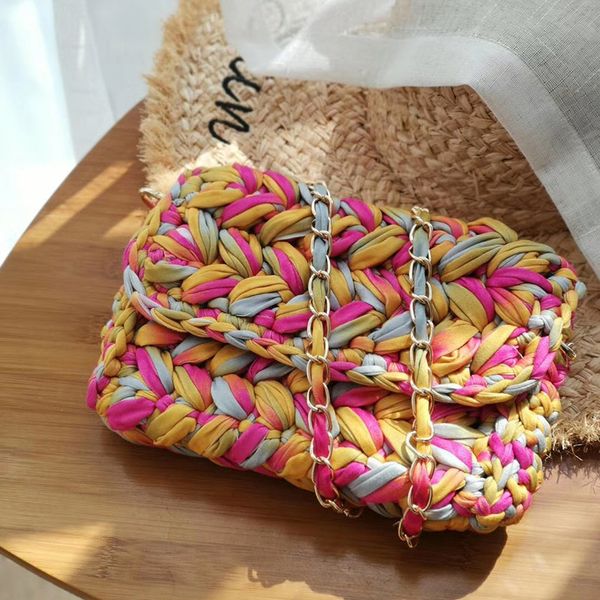 colorful cotton weave crossbody bags for women handmade knitting women shoulder bag chain female hand-woven bags women's bag new
colorful cotton weave crossbody bags for women handmade knitting women shoulder bag chain female hand-woven bags women's bag new