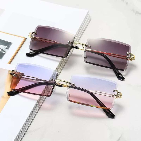 fashion small rectangle sunglasses women rimless square sun glasses for women 2020 summer style female uv400 green brown, White;black
fashion small rectangle sunglasses women rimless square sun glasses for women 2020 summer style female uv400 green brown, White;black