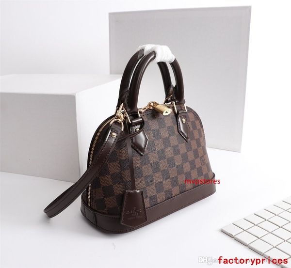 classic brown letter women bag fashion men leather shouler bag size 53152 25-19-12