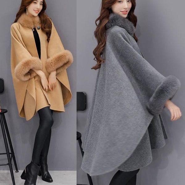 женское пальто моды пальто куртки женщины вскользь шерстяной outwear мехового воротника утепленной кардиган плащ зима 2019 мода пальто # 45, Black 
женское пальто моды пальто куртки женщины вскользь шерстяной outwear мехового воротника утепленной кардиган плащ зима 2019 мода пальто # 45, Black