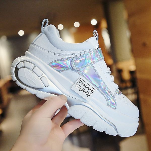 ins nice fashion high chunky sneakers wedges girl lady shoes height increasing hook loop spring shoes hip hop star runway, Black
ins nice fashion high chunky sneakers wedges girl lady shoes height increasing hook loop spring shoes hip hop star runway, Black