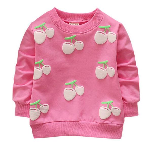 girl's autumn spring sweatshirts baby kids toddler long sleeves cute cherry printed cotton t shirts 0-24m, Black
girl's autumn spring sweatshirts baby kids toddler long sleeves cute cherry printed cotton t shirts 0-24m, Black