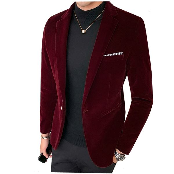 spring velvet wedding dress coat men blazer jacket fashion casual suit jacketstage men's business blazers veste costume homme, White;black
spring velvet wedding dress coat men blazer jacket fashion casual suit jacketstage men's business blazers veste costume homme, White;black