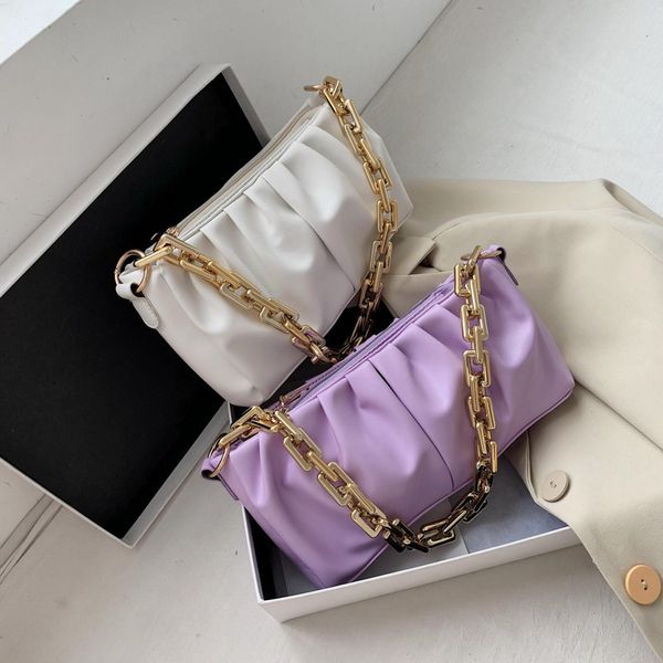 bag underarm маленькая женская чувства 2020 новые летняя плиссированное плечо толстая цепь кроссбоди сумка женщины роскошь
bag underarm маленькая женская чувства 2020 новые летняя плиссированное плечо толстая цепь кроссбоди сумка женщины роскошь