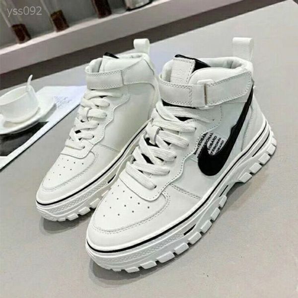 trend autumn and winter increased small white shoes women's lace-up high-shoes flat comfortable sports shoes factory direct sales, Black
trend autumn and winter increased small white shoes women's lace-up high-shoes flat comfortable sports shoes factory direct sales, Black