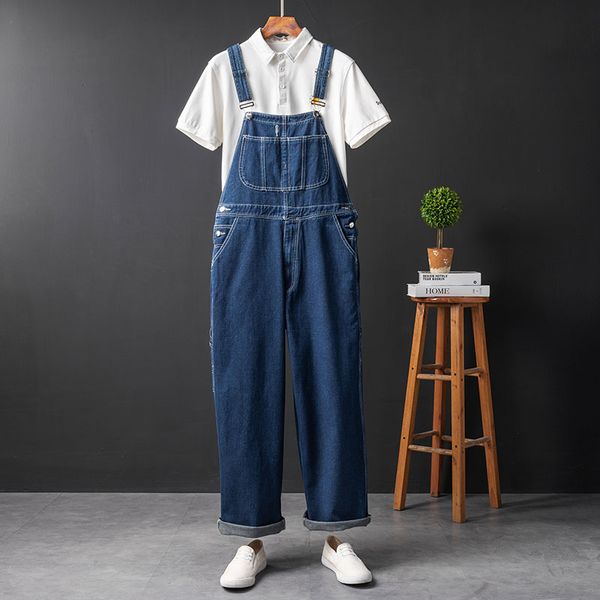 straight denim overalls men loose loose jumpsuit men's korean version of overalls, Black
straight denim overalls men loose loose jumpsuit men's korean version of overalls, Black