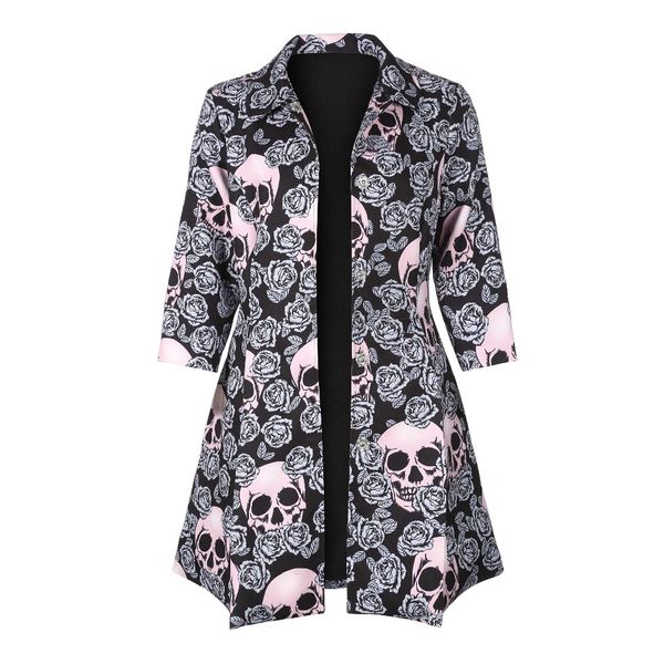 gothic skull jacket women winter autumn rose pink elegant jacket mid-long outerwear button plus size gothic 2019 coat hot, Black;brown
gothic skull jacket women winter autumn rose pink elegant jacket mid-long outerwear button plus size gothic 2019 coat hot, Black;brown