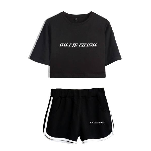 billie eilish navel выставленный с коротким рукавом футболка шорты костюм женский, Black;blue
billie eilish navel выставленный с коротким рукавом футболка шорты костюм женский, Black;blue