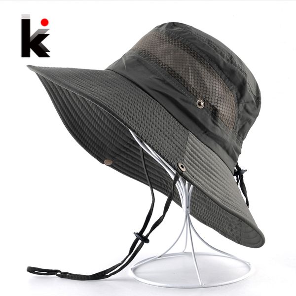 men's summer bucket hat wide brim sun caps women beach anti-uv visor hats for men outdoor fishing climbing bob chapeau bones
men's summer bucket hat wide brim sun caps women beach anti-uv visor hats for men outdoor fishing climbing bob chapeau bones