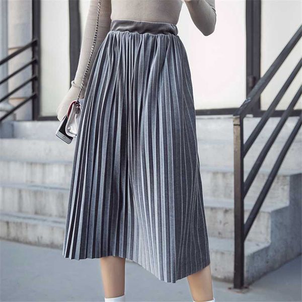 pleated skirt women elegant women metallic silver midi skirts spring autumn woman elastic high waist skirt long skirts womens, Black
pleated skirt women elegant women metallic silver midi skirts spring autumn woman elastic high waist skirt long skirts womens, Black