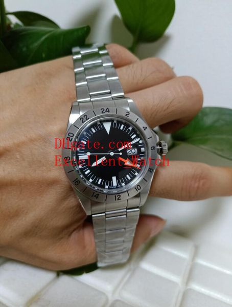 2 products fashion watches 40 mm bp factory 1655 vintage stainless steel black dial asia 2813 movement mechanical automatic mens watch, Slivery;brown
2 products fashion watches 40 mm bp factory 1655 vintage stainless steel black dial asia 2813 movement mechanical automatic mens watch, Slivery;brown