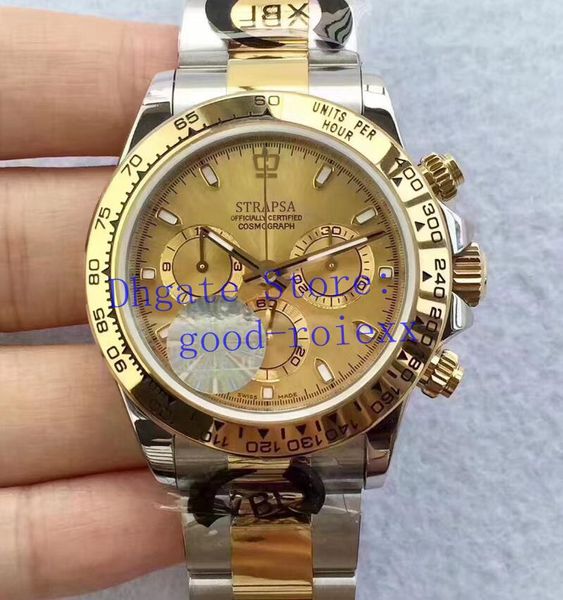 luxury customized watch men's chronograph 7750 watches automatic men eta 28800 vph valjoux gold jf cosmograph sport 116503 wristwatches, Slivery;brown
luxury customized watch men's chronograph 7750 watches automatic men eta 28800 vph valjoux gold jf cosmograph sport 116503 wristwatches, Slivery;brown