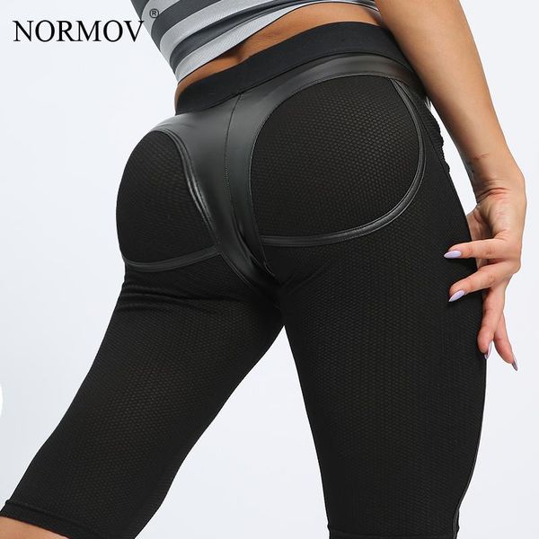 normov push up workout fitness short shein leggings women high waist leather leggins stretch patchwork breathable jeggings, Black
normov push up workout fitness short shein leggings women high waist leather leggins stretch patchwork breathable jeggings, Black