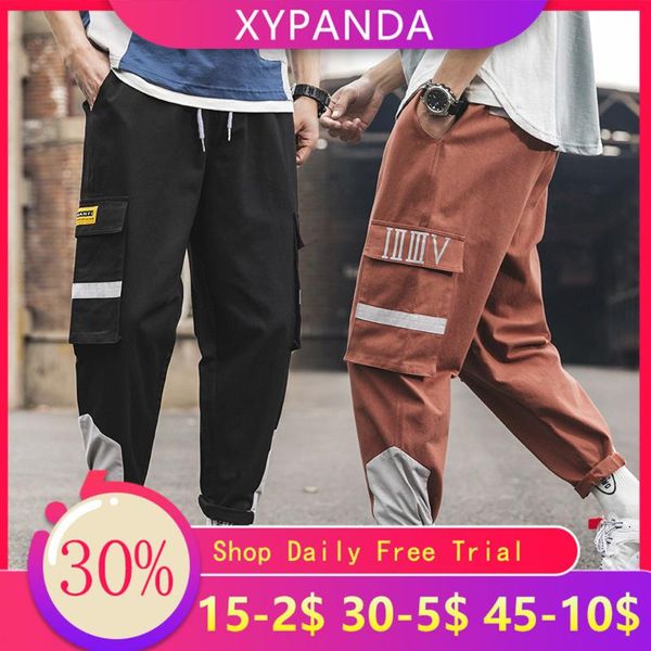 xypanda casual men's street hip hop trendy functional tooling loose beam feet nine points casual fashion pants, Black
xypanda casual men's street hip hop trendy functional tooling loose beam feet nine points casual fashion pants, Black
