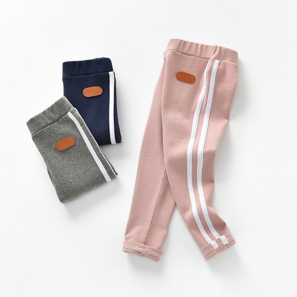 2019 autumn new boys girls stripe trousers kids sports pants children soild color stretch elasticity clothing, Blue
2019 autumn new boys girls stripe trousers kids sports pants children soild color stretch elasticity clothing, Blue