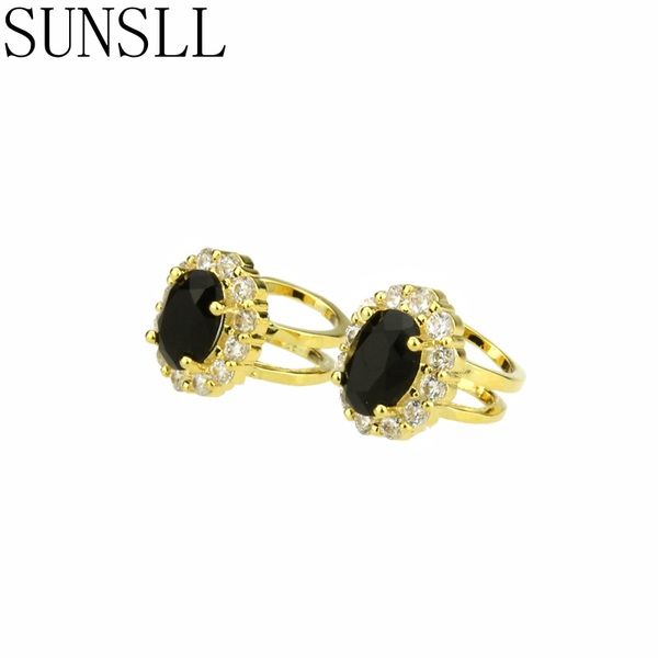 sunsll selling new arrival gold/silver color copper black cubic zirconia romantic wedding clip earrings feminina brincos
sunsll selling new arrival gold/silver color copper black cubic zirconia romantic wedding clip earrings feminina brincos