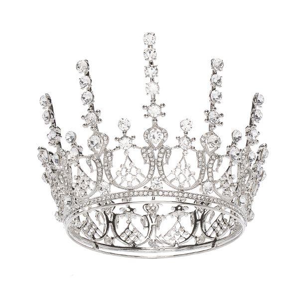 eseres women rhinestone crown and tiara royal queen crown for wedding & party & birthday, Golden;white
eseres women rhinestone crown and tiara royal queen crown for wedding & party & birthday, Golden;white