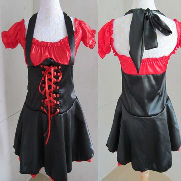 female red ds costume halloween dress cosplay woman fancy dress gown halloween pirate dress sets sf1007, Black
female red ds costume halloween dress cosplay woman fancy dress gown halloween pirate dress sets sf1007, Black