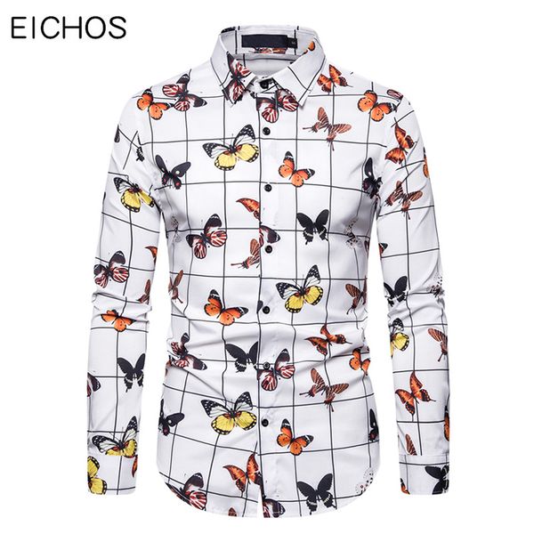 long sleeve butterfly printed dress shirts men casual button down men shirt hipster hip hop camisas masculina white green, White;black
long sleeve butterfly printed dress shirts men casual button down men shirt hipster hip hop camisas masculina white green, White;black