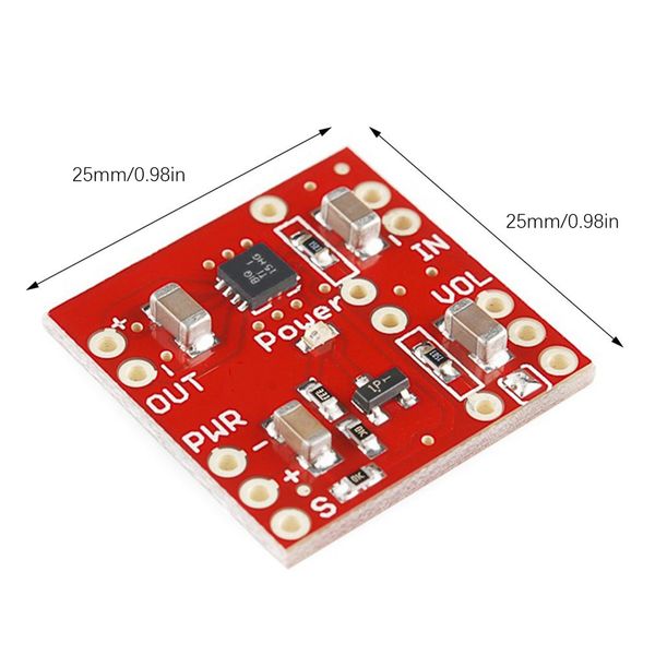 tpa2005d1 250khz mono audio amp breakout board extremely efficient class-d amplifier low heat & long life
tpa2005d1 250khz mono audio amp breakout board extremely efficient class-d amplifier low heat & long life