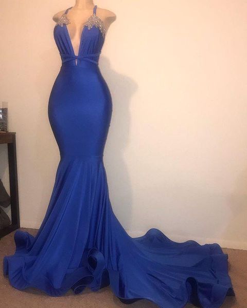 sexy royal blue 2020 prom dresses deep v образным вырезом русалка формальные вечерние платья холтер шеи бисероплетение плеча африканское веч, Black
sexy royal blue 2020 prom dresses deep v образным вырезом русалка формальные вечерние платья холтер шеи бисероплетение плеча африканское веч, Black