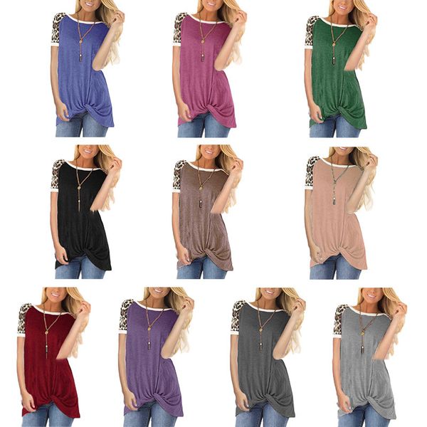 2020 new women's t-shirt explosion knot leopard print short sleeve t-shirt round neck loose tees large size s-5xl wholesale, White
2020 new women's t-shirt explosion knot leopard print short sleeve t-shirt round neck loose tees large size s-5xl wholesale, White