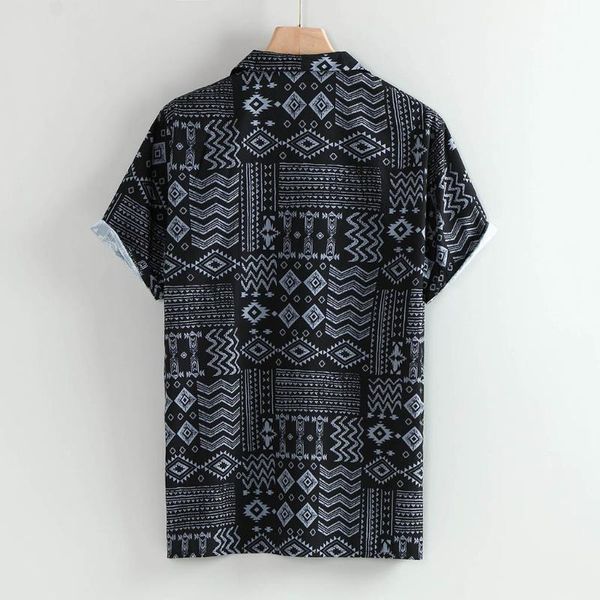 men's casual shirts mens fashion holiday summer baggy button print hawaii beach short sleeve loose blouse tee 45, White;black
men's casual shirts mens fashion holiday summer baggy button print hawaii beach short sleeve loose blouse tee 45, White;black