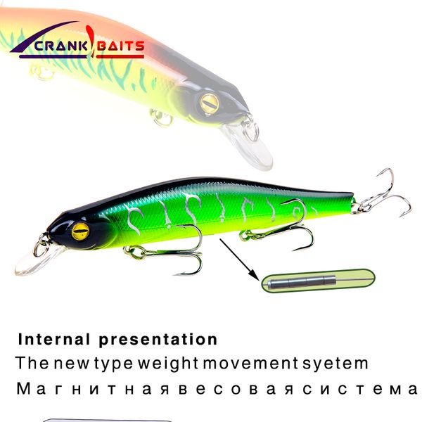 crank baits 2018 good fishing lure minnow quality professional bait 12.5cm17.4g swim bait jointed equipped strong hook yb88
crank baits 2018 good fishing lure minnow quality professional bait 12.5cm17.4g swim bait jointed equipped strong hook yb88