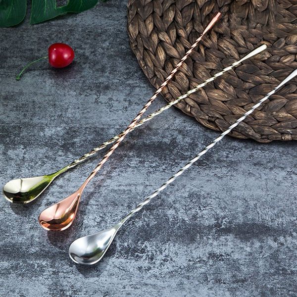 1pc 30cm stainless steel bartending spoon household diy cocktail bartending spoon coffee stirring spoon
1pc 30cm stainless steel bartending spoon household diy cocktail bartending spoon coffee stirring spoon