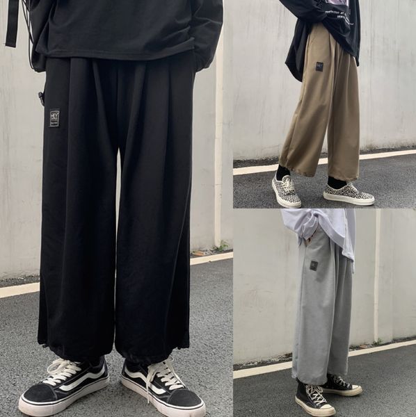 2020 spring and summer new youth popular loose solid color wide leg pants fashion casual wild straight pants khaki / black /grey
2020 spring and summer new youth popular loose solid color wide leg pants fashion casual wild straight pants khaki / black /grey