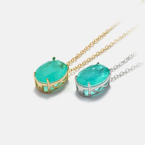 simple temperament sweet necklace oval 13*18 exquisite clavicle chain pendant necklace, Silver
simple temperament sweet necklace oval 13*18 exquisite clavicle chain pendant necklace, Silver