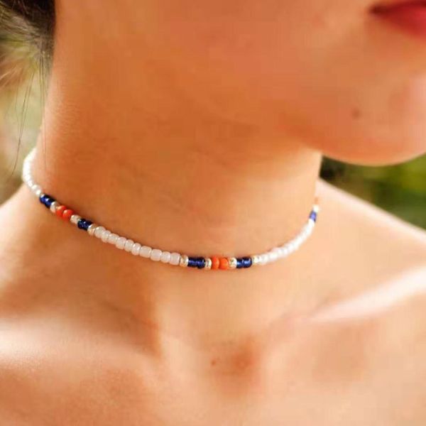 bohemian handmade rainbow beads choker necklace boho candy color bead choker necklace women fashion jewelry, Golden;silver
bohemian handmade rainbow beads choker necklace boho candy color bead choker necklace women fashion jewelry, Golden;silver