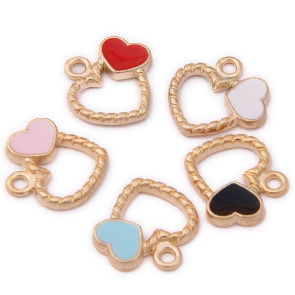 bulk 200pcs/lot enamel double heart charms pendant 17*17mm jewelry finding diy craft 4 colors ing, Bronze;silver
bulk 200pcs/lot enamel double heart charms pendant 17*17mm jewelry finding diy craft 4 colors ing, Bronze;silver