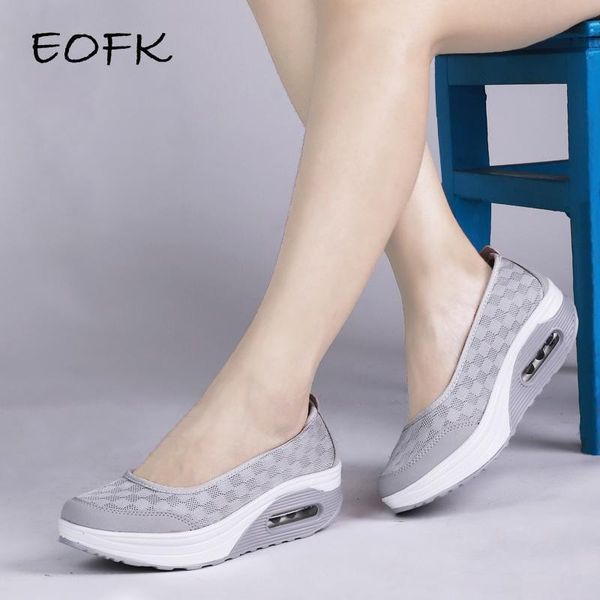 eofk лето женщины платформы обувь женщина flat повседневная обувь lady скольжению на mesh comfort серый ткань обувь дамами, Black
eofk лето женщины платформы обувь женщина flat повседневная обувь lady скольжению на mesh comfort серый ткань обувь дамами, Black