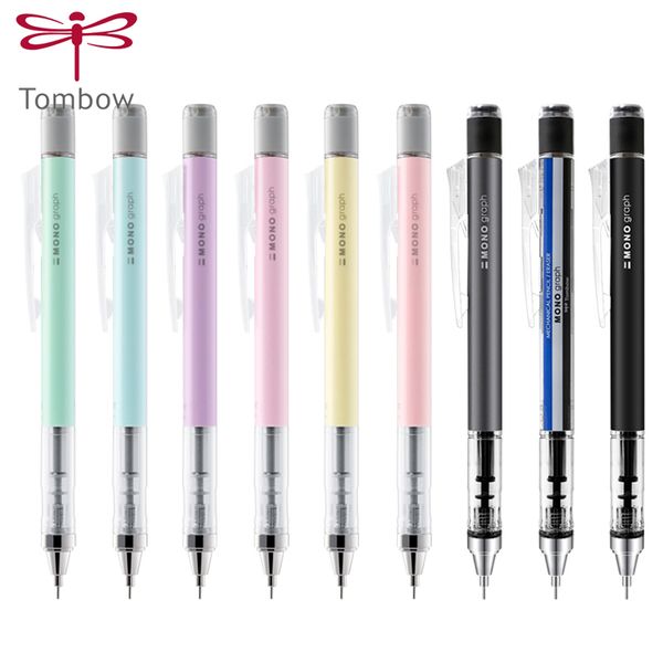 1pcs tombow mono 0.5 /0.3mm shaker low center of gravity activity pencil graph grip side press lead pen primary school, Blue;orange
1pcs tombow mono 0.5 /0.3mm shaker low center of gravity activity pencil graph grip side press lead pen primary school, Blue;orange