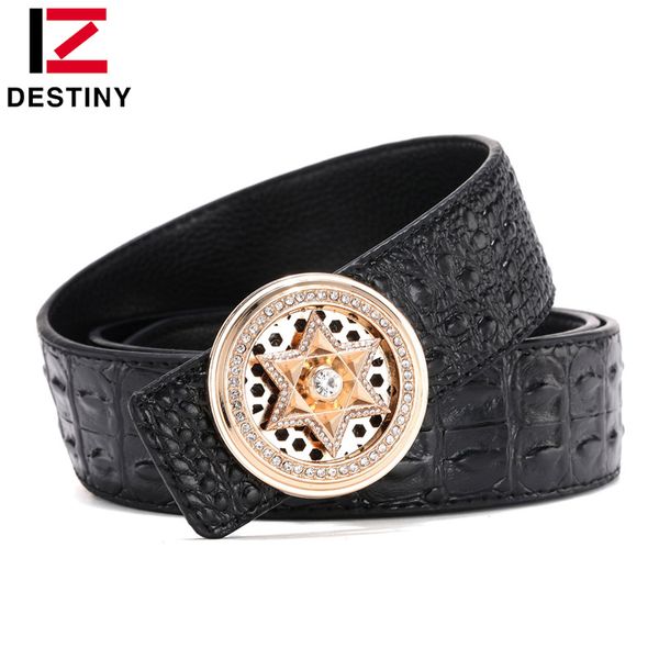 latest fashion men belt crocodile cow genuine leather luxury strap male belts for man diamond rotate buckle, Black;brown
latest fashion men belt crocodile cow genuine leather luxury strap male belts for man diamond rotate buckle, Black;brown