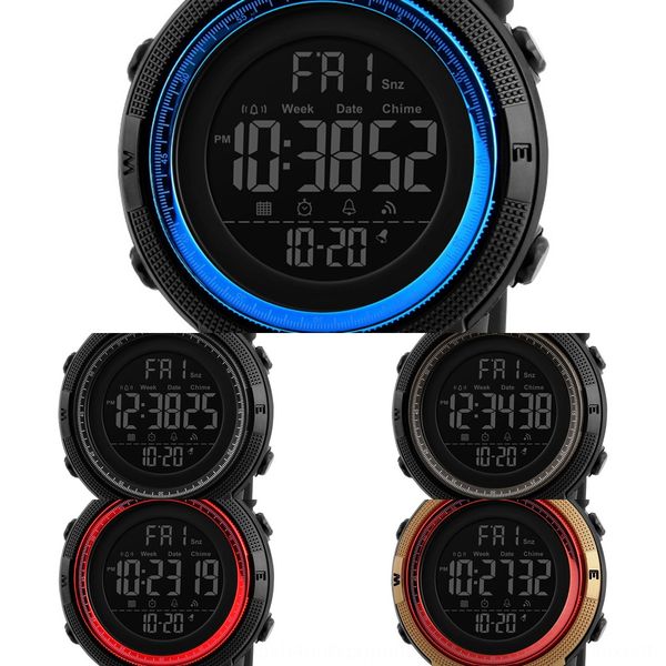 shikemei outdoor electronic outdoor sports electronic fashion men's student watch waterproof sports watch, Blue
shikemei outdoor electronic outdoor sports electronic fashion men's student watch waterproof sports watch, Blue