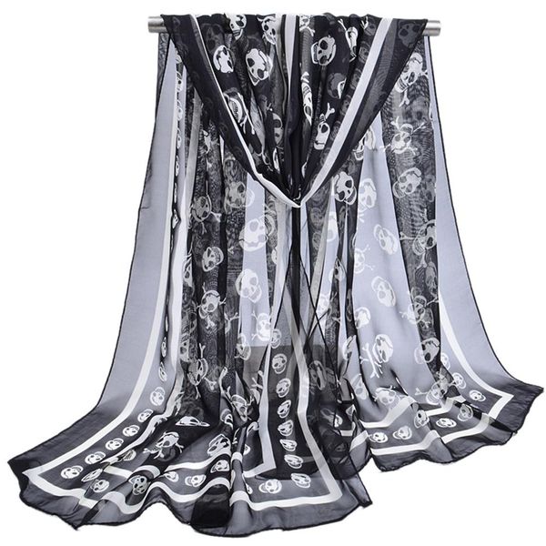fashion scarves for women summer autumn skull printed long soft scarf wrap shawl stole scarves beach female scarf
fashion scarves for women summer autumn skull printed long soft scarf wrap shawl stole scarves beach female scarf